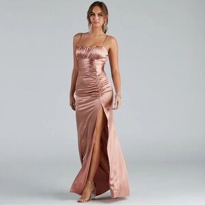 Formal Satin Dress